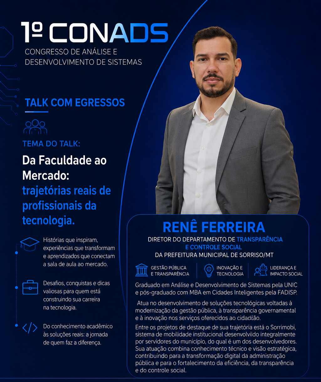 Renê Ferreira - Talk com Egressos
